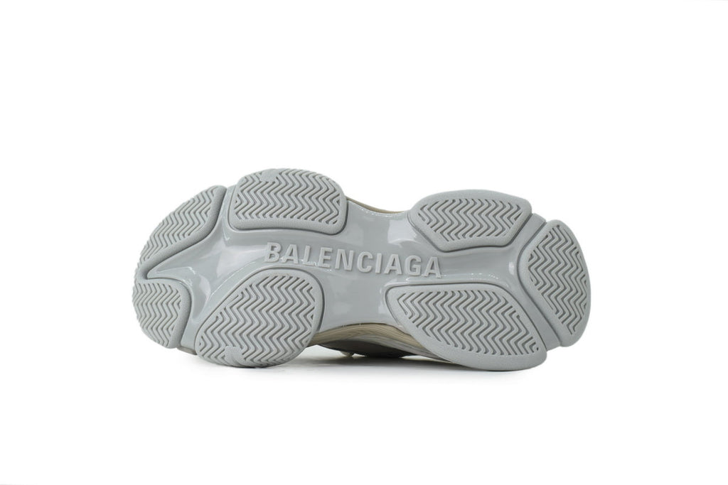 Balenciaga Triple S 2.0 Mesh Layered Chunky Sneaker in "Eggshell"-retro thick sole dad shoes，Women's Shoe Sale / Men's Shoe Sale
