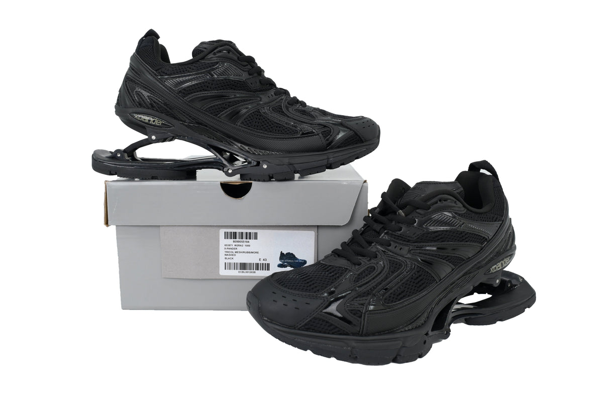 Balenciaga X-Pander Sneakers Men "Black"-retro thick sole dad shoes，Women's Shoe Sale / Men's Shoe Sale