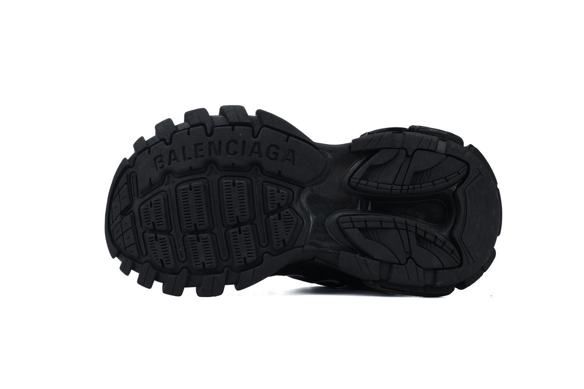 Balenciaga Track Sneakers "Black White"-retro thick sole dad shoes，Women's Shoe Sale / Men's Shoe Sale