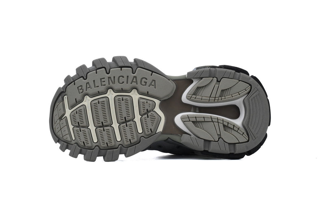 Balenciaga Track Trainer Sneakers "Grey White"-retro thick sole dad shoes，Women's Shoe Sale / Men's Shoe Sale