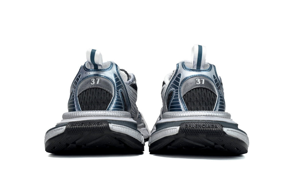 Balenciaga 3XL Sneakers "Silver Blue Yellow"-retro thick sole dad shoes，Women's Shoe Sale / Men's Shoe Sale
