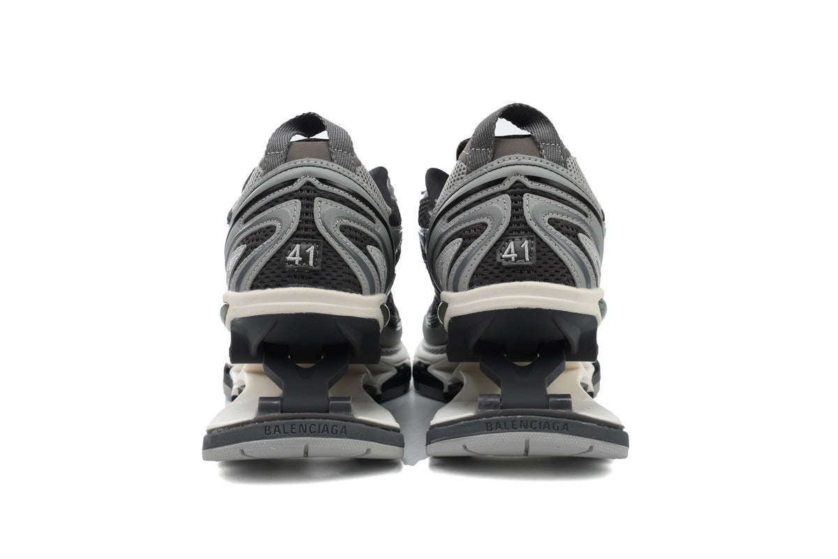 Balenciaga X-Pander Sneakers "Grey Black Silver"-retro thick sole dad shoes，Women's Shoe Sale / Men's Shoe Sale