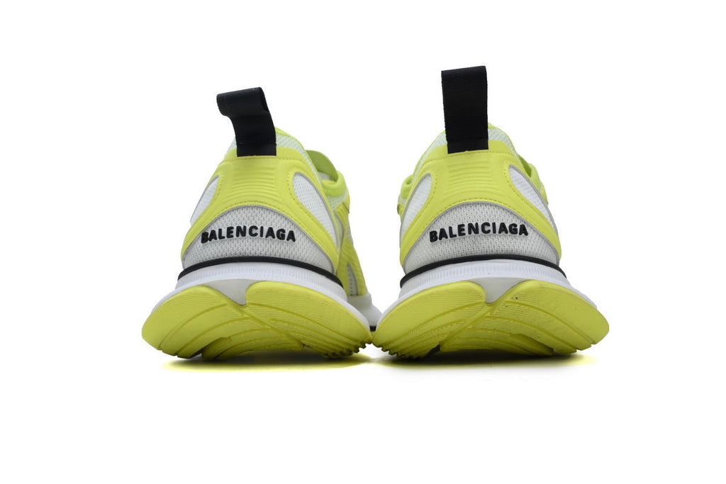Balenciaga Circuit Sneakers "Fluorescent Yellow White"-retro thick sole dad shoes，Women's Shoe Sale / Men's Shoe Sale