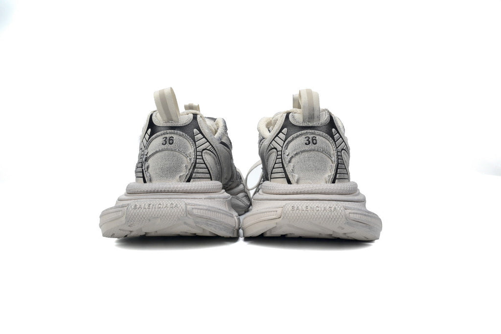 Balenciaga 3XL Destroyed Sneakers "Beige"-retro thick sole dad shoes，Women's Shoe Sale / Men's Shoe Sale