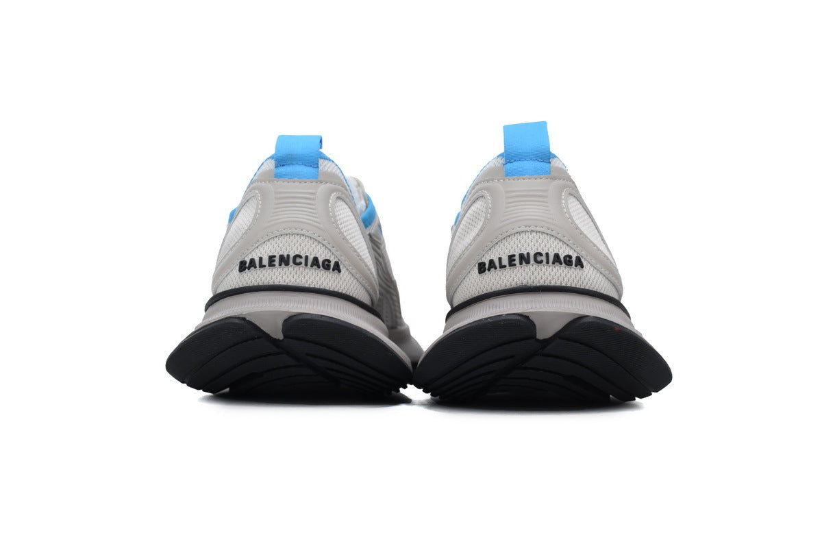 Balenciaga Circuit Mesh Running Sneaker "Beige Mix Blue"-retro thick sole dad shoes，Women's Shoe Sale / Men's Shoe Sale