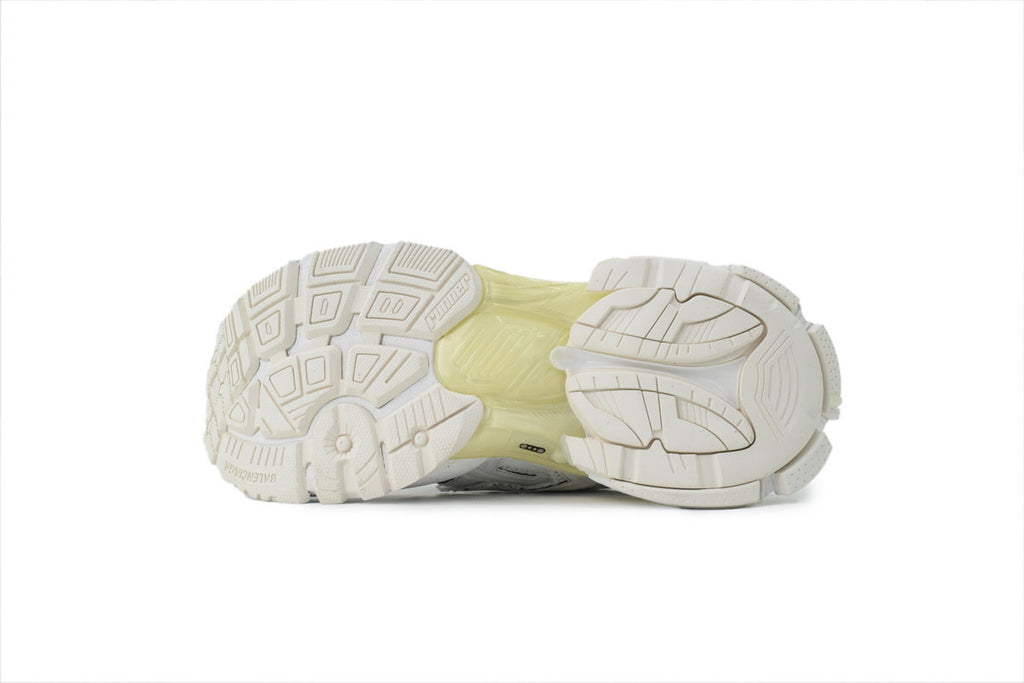 Balenciaga Runner Mid Sneakers White Mesh Chunky Mid Top Trainer