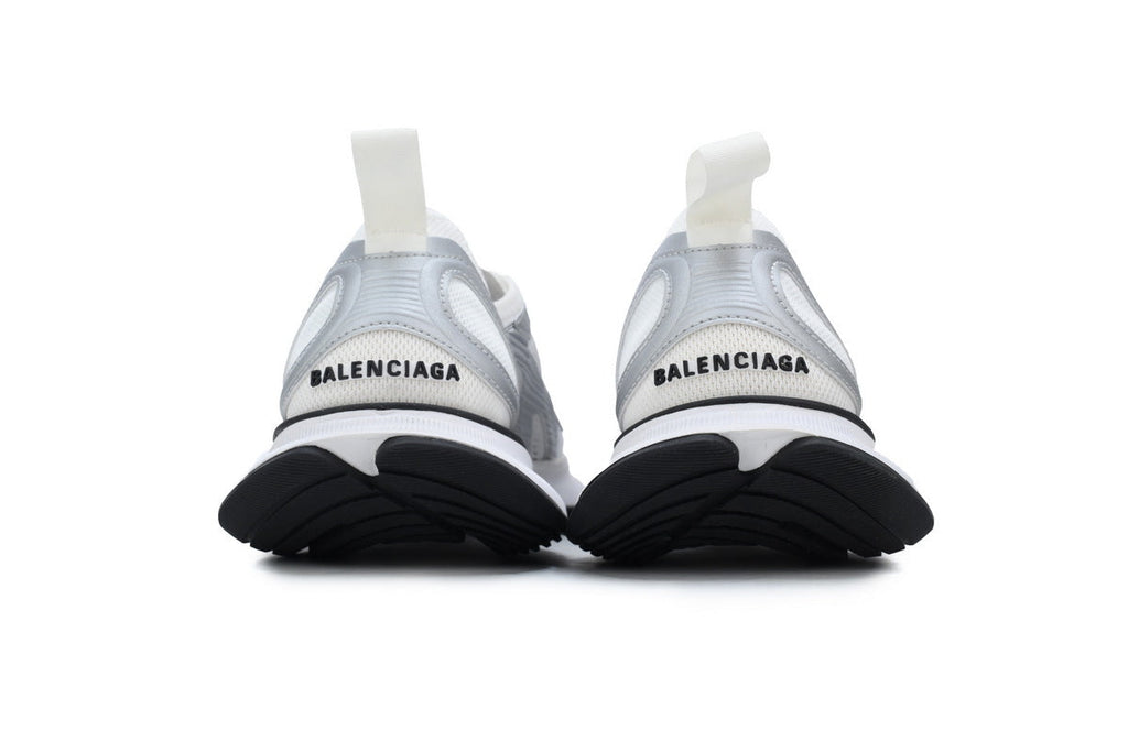 Balenciaga Circuit Sneaker "White/Silver"-retro thick sole dad shoes，Women's Shoe Sale / Men's Shoe Sale