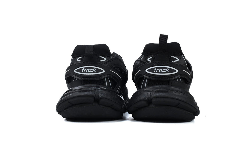 Balenciaga Track Sneakers "Black White"-retro thick sole dad shoes，Women's Shoe Sale / Men's Shoe Sale