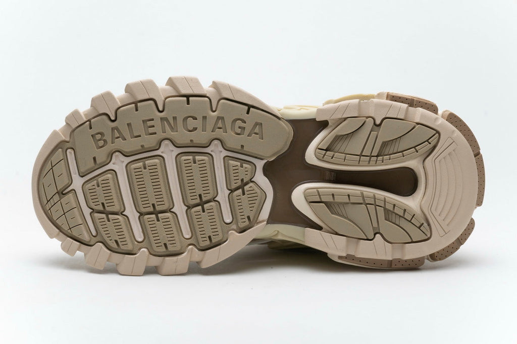 Balenciaga Track 2 Open Sneakers "Khaki"-retro thick sole dad shoes，Women's Shoe Sale / Men's Shoe Sale