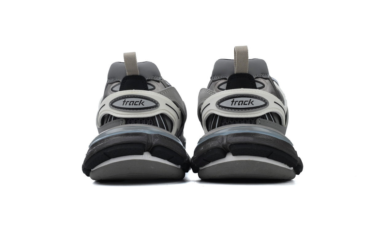 Balenciaga Track Trainer Sneakers "Grey White"-retro thick sole dad shoes，Women's Shoe Sale / Men's Shoe Sale