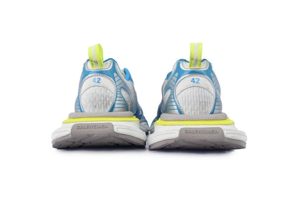 Balenciaga 3XL Sneaker "Blue White Yellow"-retro thick sole dad shoes，Women's Shoe Sale / Men's Shoe Sale
