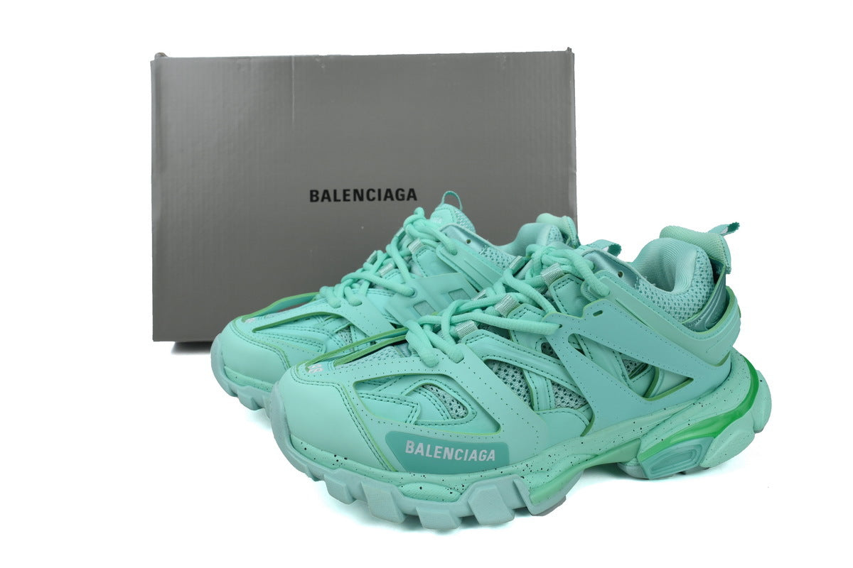 Balenciaga Track 2.0 Sneakers "Mint Green" Men Women Chunky Dad Shoes
