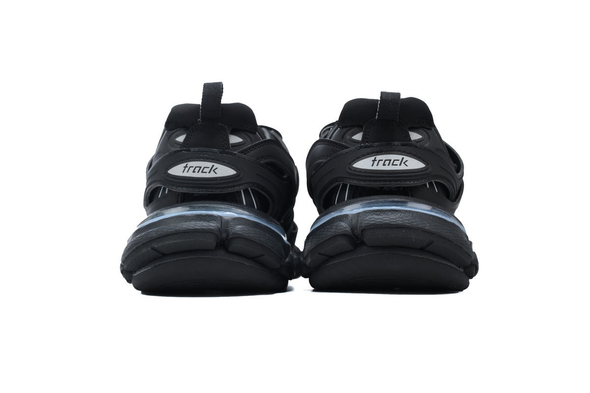 Balenciaga Track Trainer Sneakers "All Black"-retro thick sole dad shoes，Women's Shoe Sale / Men's Shoe Sale