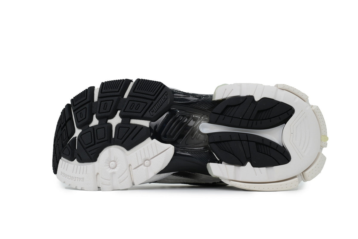 Balenciaga Runner Sneakers "White Black Gradient"-retro thick sole dad shoes，Women's Shoe Sale / Men's Shoe Sale