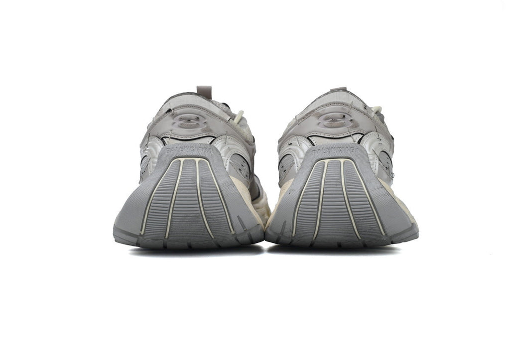 Balenciaga Stapler Sneakers Men Women "Beige Grey"-retro thick sole dad shoes，Women's Shoe Sale / Men's Shoe Sale