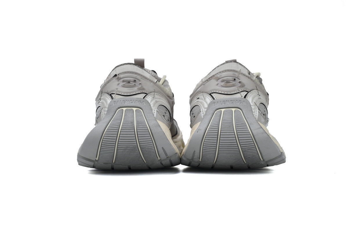 Balenciaga Stapler Sneakers Men Women "Beige Grey"-retro thick sole dad shoes，Women's Shoe Sale / Men's Shoe Sale