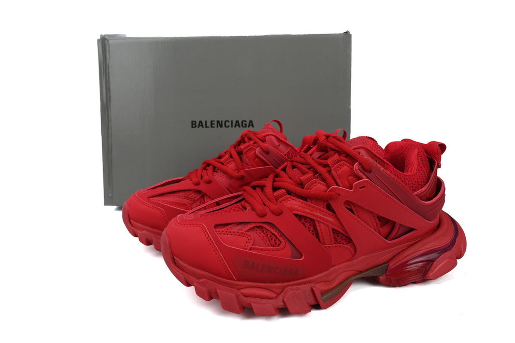 Balenciaga Track 2.0 Sneakers "Red" Men Women Chunky Dad Shoes