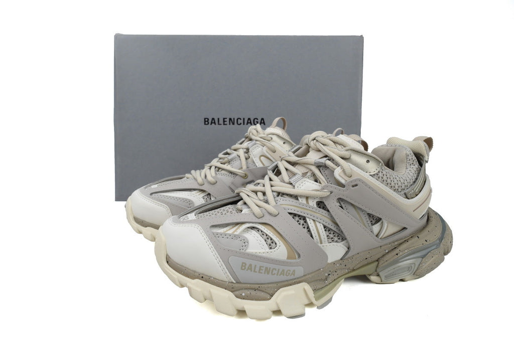 Balenciaga Track 2.0 Sneakers "Grey Beige" Men Women Chunky Dad Shoes