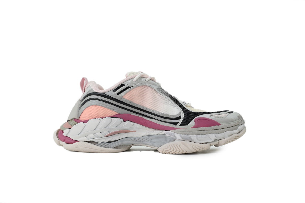 Balenciaga Triple S.2 Gradient Mesh Sneakers "Gradient Purple Pink"-retro thick sole dad shoes，Women's Shoe Sale / Men's Shoe Sale