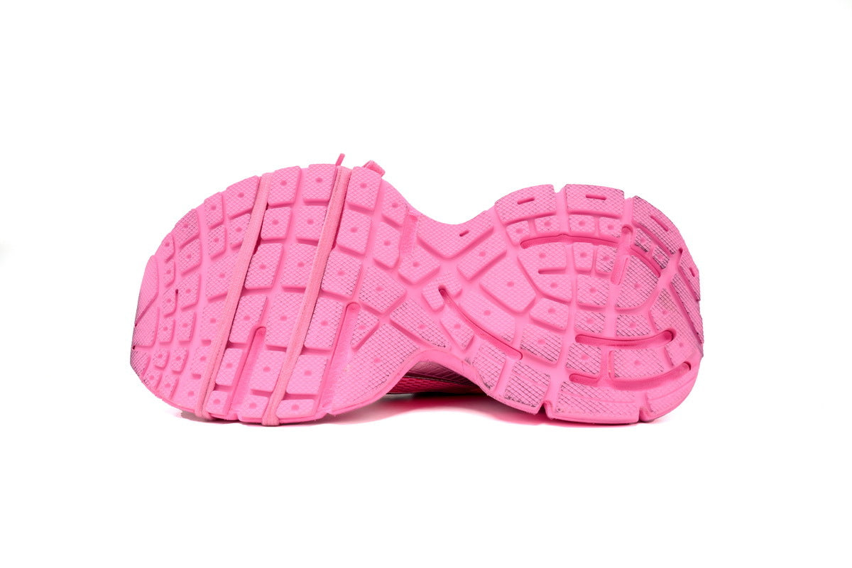 Balenciaga 3XL Mesh Sneaker "Pink"-retro thick sole dad shoes，Women's Shoe Sale / Men's Shoe Sale