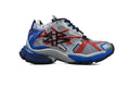 Balenciaga Runner Graffiti Sneakers "Grey Red Blue"-retro thick sole dad shoes，Women's Shoe Sale / Men's Shoe Sale