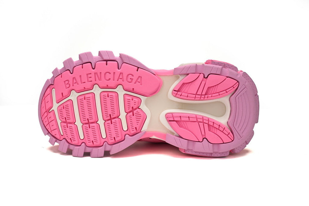 Balenciaga Track Sneakers "Pink Mix"-retro thick sole dad shoes，Women's Shoe Sale / Men's Shoe Sale