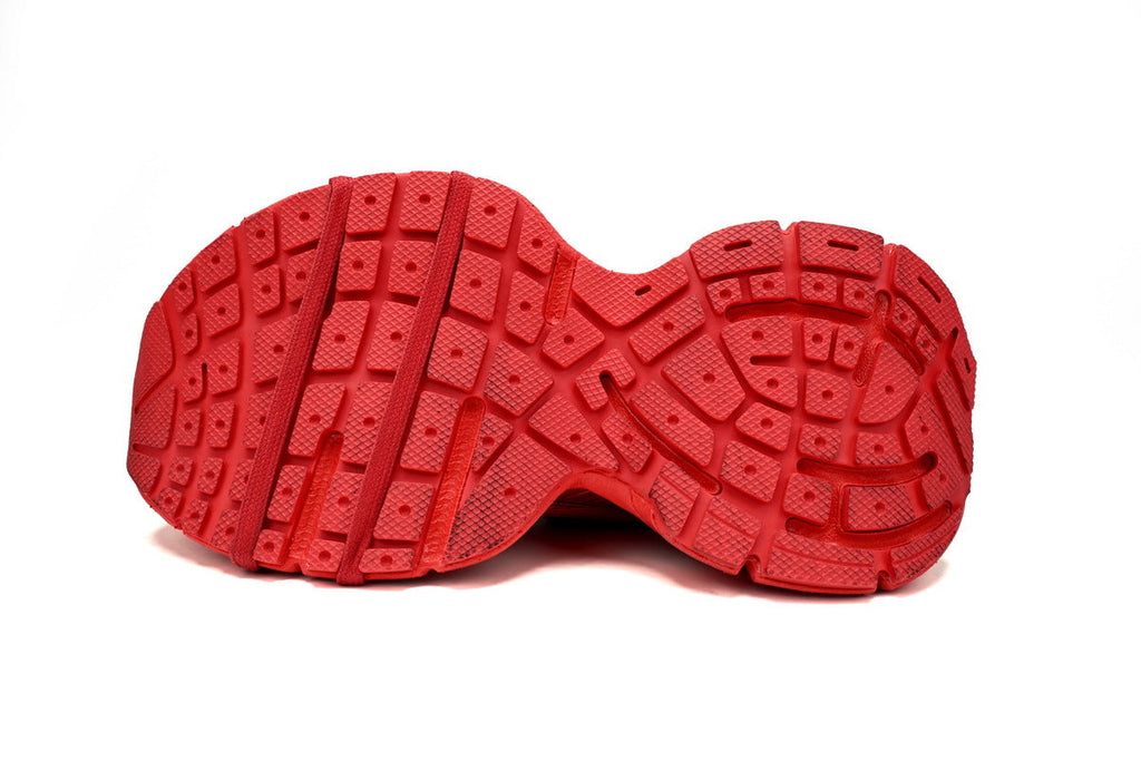 Balenciaga 3XL Sneaker "Red"-retro thick sole dad shoes，Women's Shoe Sale / Men's Shoe Sale