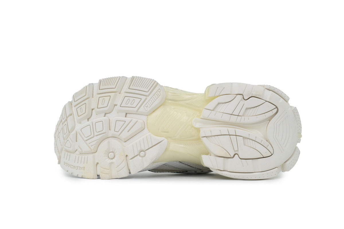 Balenciaga Runner Sneakers Men Women "White"-retro thick sole dad shoes，Women's Shoe Sale / Men's Shoe Sale
