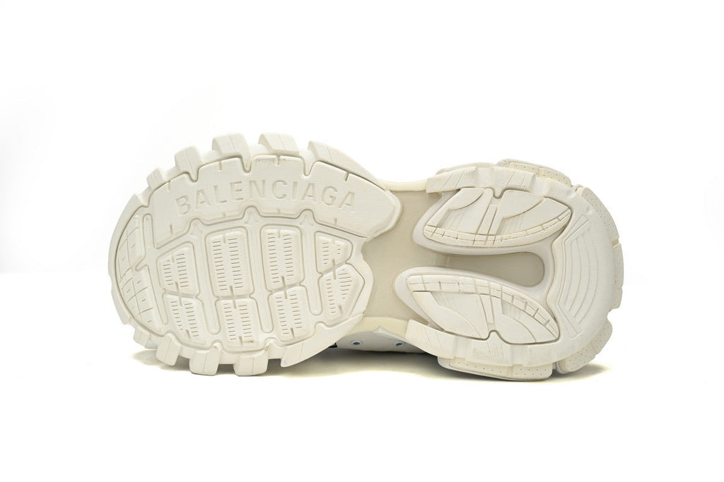 Balenciaga Track Sock Sneakers "White Black"-retro thick sole dad shoes，Women's Shoe Sale / Men's Shoe Sale