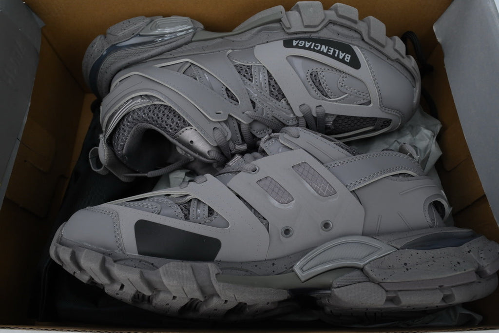 Balenciaga Track Trainer Sneakers "Dark Grey"-retro thick sole dad shoes，Women's Shoe Sale / Men's Shoe Sale