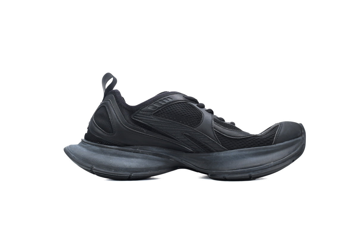 Balenciaga Circuit Mesh Runner Sneaker "Black"-retro thick sole dad shoes，Women's Shoe Sale / Men's Shoe Sale
