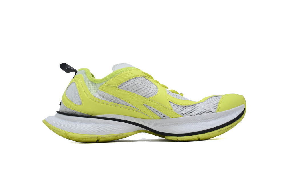 Balenciaga Circuit Sneakers "Fluorescent Yellow White"-retro thick sole dad shoes，Women's Shoe Sale / Men's Shoe Sale