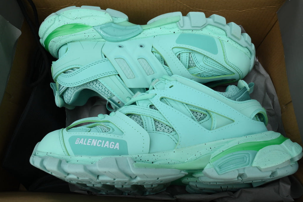 Balenciaga Track 2.0 Sneakers "Mint Green" Men Women Chunky Dad Shoes