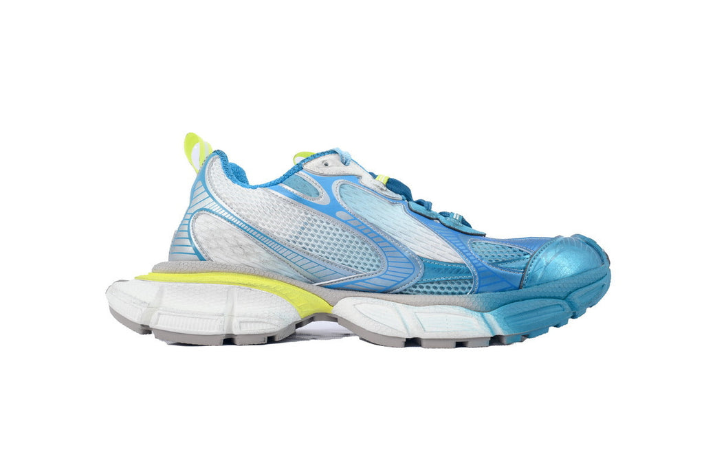 Balenciaga 3XL Sneaker "Blue White Yellow"-retro thick sole dad shoes，Women's Shoe Sale / Men's Shoe Sale