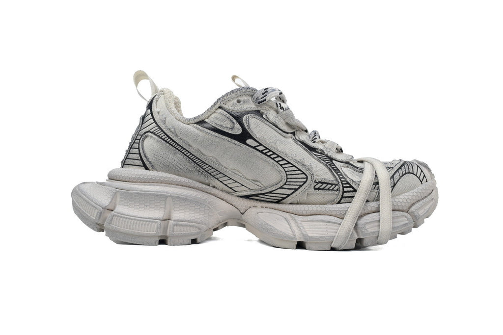 Balenciaga 3XL Sneaker "Beige Black"-retro thick sole dad shoes，Women's Shoe Sale / Men's Shoe Sale