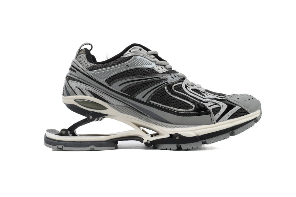 Balenciaga X-Pander Sneakers "Grey Black Silver"-retro thick sole dad shoes，Women's Shoe Sale / Men's Shoe Sale