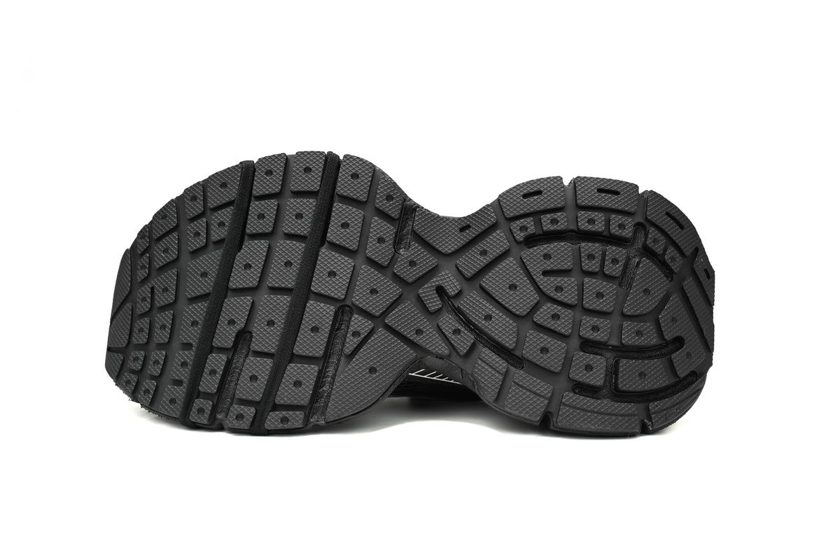Balenciaga 3XL Mesh Sneaker "Black Silver"-retro thick sole dad shoes，Women's Shoe Sale / Men's Shoe Sale