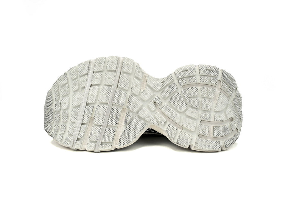 Balenciaga 3XL Sneaker "Eggshell Black"-retro thick sole dad shoes，Women's Shoe Sale / Men's Shoe Sale