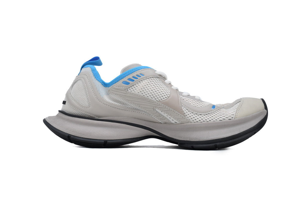 Balenciaga Circuit Mesh Running Sneaker "Beige Mix Blue"-retro thick sole dad shoes，Women's Shoe Sale / Men's Shoe Sale