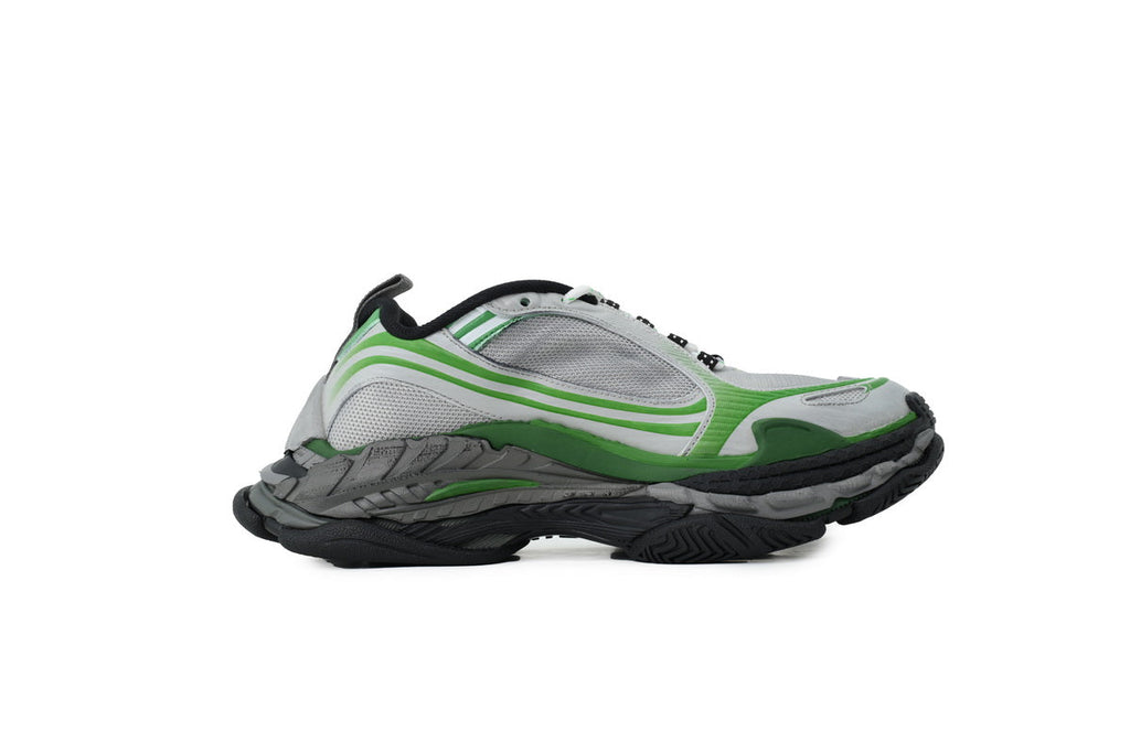 Balenciaga Triple S Sneakers "Grey Green"-retro thick sole dad shoes，Women's Shoe Sale / Men's Shoe Sale