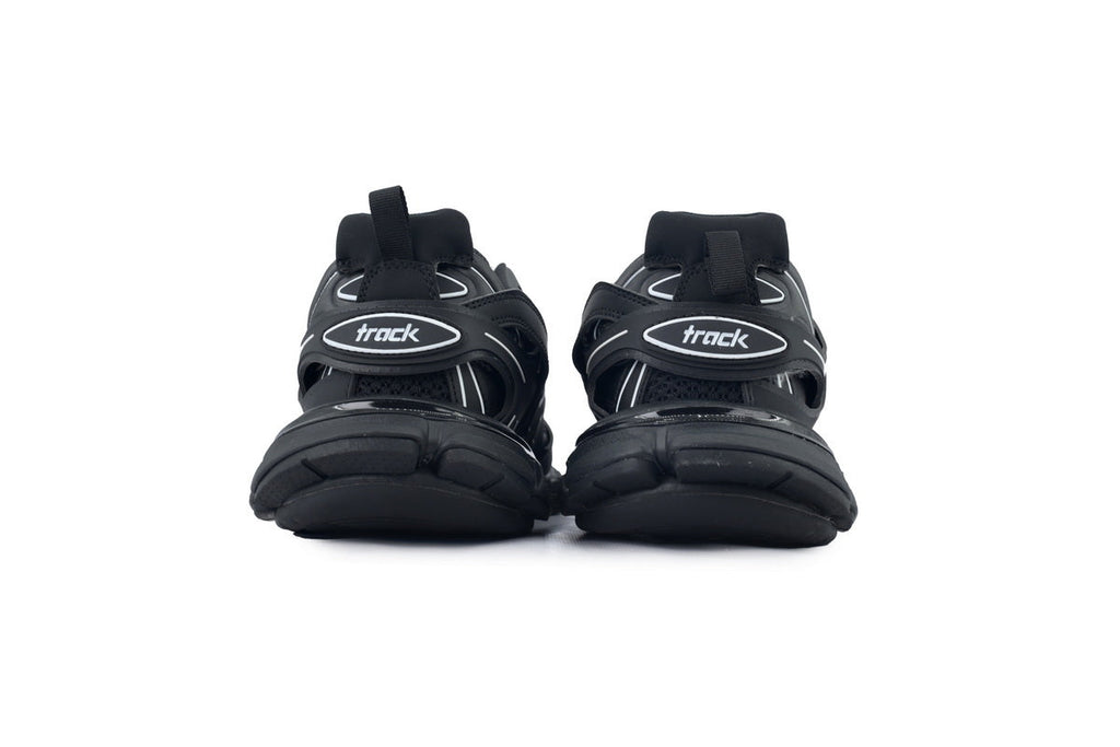 Balenciaga Track Sneakers "Black White"-retro thick sole dad shoes，Women's Shoe Sale / Men's Shoe Sale