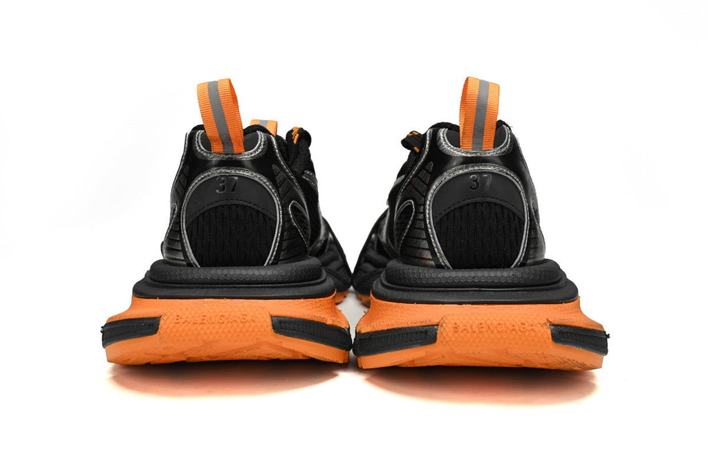 Balenciaga 3XL Sneaker "Black Orange Silver"-retro thick sole dad shoes，Women's Shoe Sale / Men's Shoe Sale