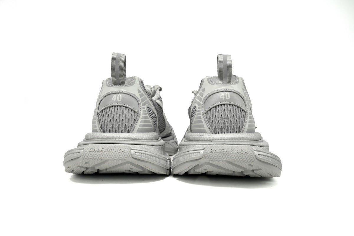Balenciaga 3XL Mesh Trainer Sneaker "Grey"-retro thick sole dad shoes，Women's Shoe Sale / Men's Shoe Sale