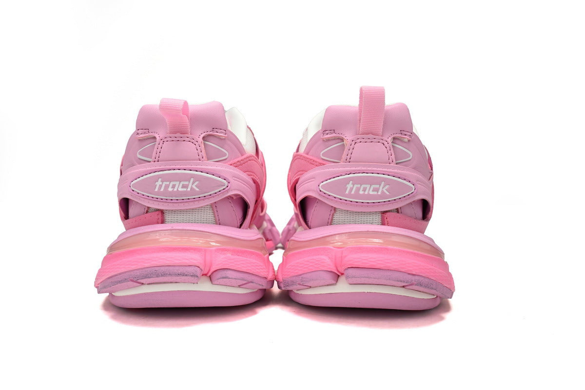 Balenciaga Track Sneakers "Pink Mix"-retro thick sole dad shoes，Women's Shoe Sale / Men's Shoe Sale