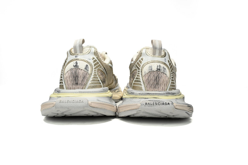 Balenciaga 3XL Sneaker "Beige Gold"-retro thick sole dad shoes，Women's Shoe Sale / Men's Shoe Sale