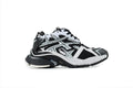 Balenciaga Runner Mid Sneakers Black White Mesh Chunky Mid Top Trainer