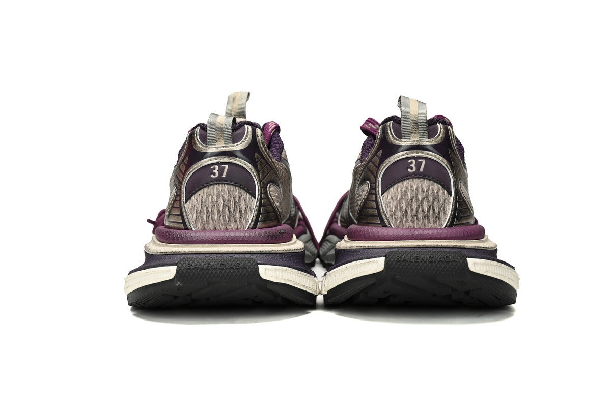 Balenciaga 3XL Sneaker "Purple Grey"-retro thick sole dad shoes，Women's Shoe Sale / Men's Shoe Sale