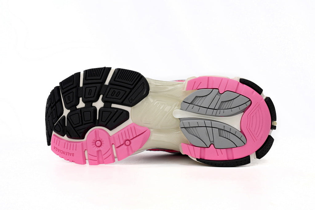 Balenciaga Runner Sneaker "Pink White"-retro thick sole dad shoes，Women's Shoe Sale / Men's Shoe Sale