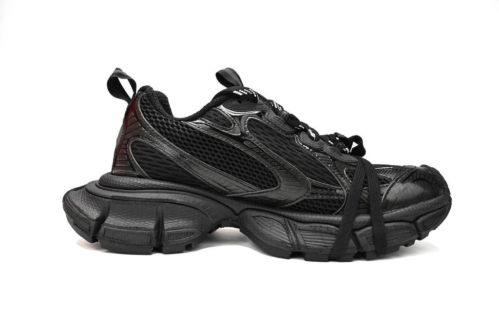 Balenciaga 3XL Sneaker "Black"-retro thick sole dad shoes，Women's Shoe Sale / Men's Shoe Sale