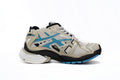 Balenciaga Runner Mid Sneakers Beige Blue Mesh "Beige Blue" Chunky Mid Top Trainer
